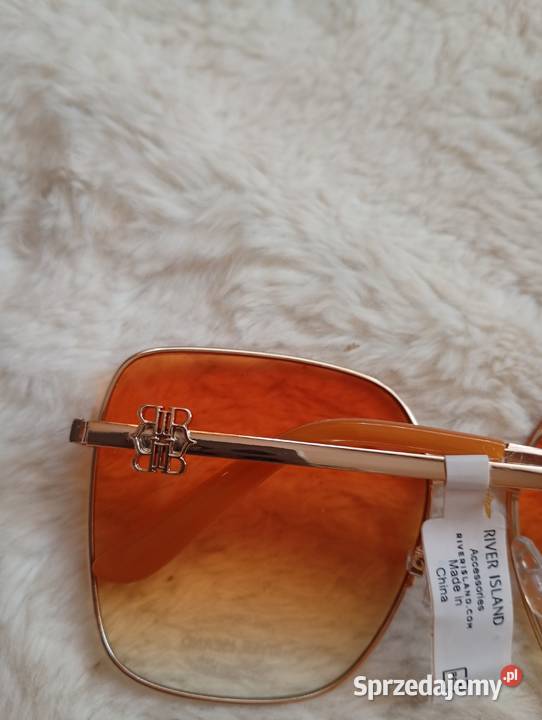 RIVER ISLAND Duże okulary przeciwsłoneczne z Okulary Kraków