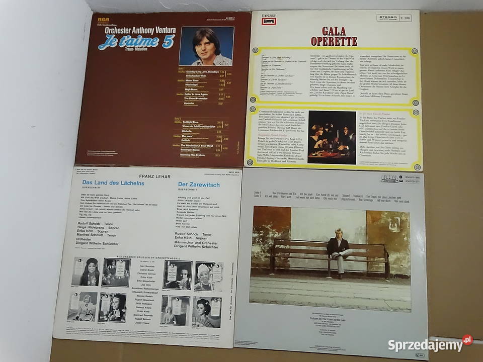 Zestaw 12 płyty winylowych LP Pop Rock Operetka Biłgoraj