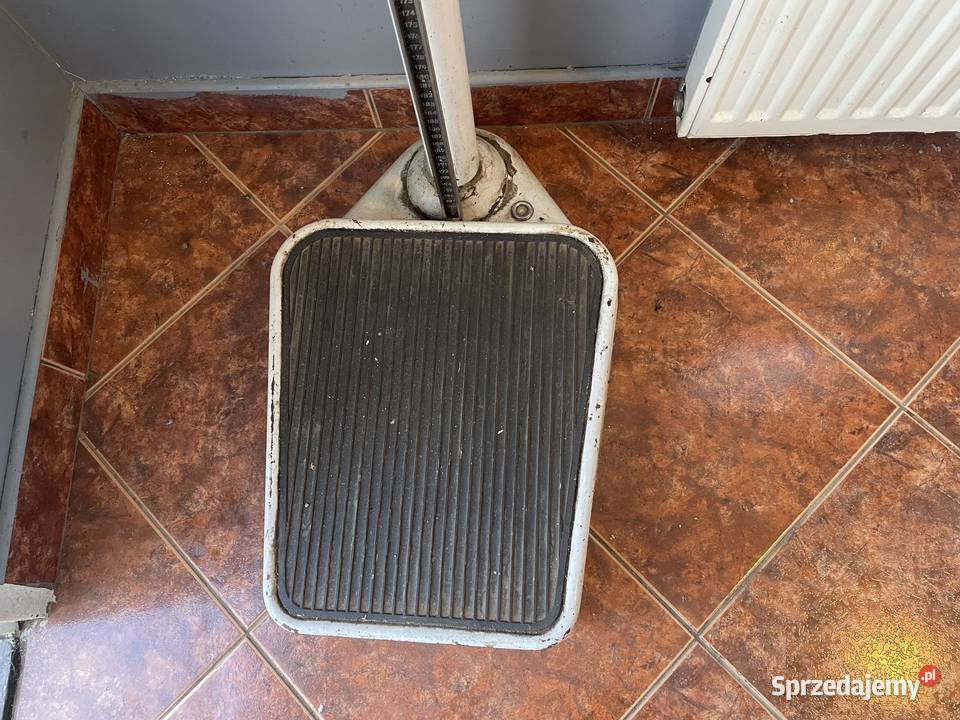 Stara waga PRL lekarska sprawna Kołobrzeg