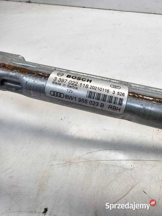 MECHANIZM SILNICZEK WYCIERACZEK PRZÓD AUDI A4 B9 Mechanizmy wycieraczek Przystajń
