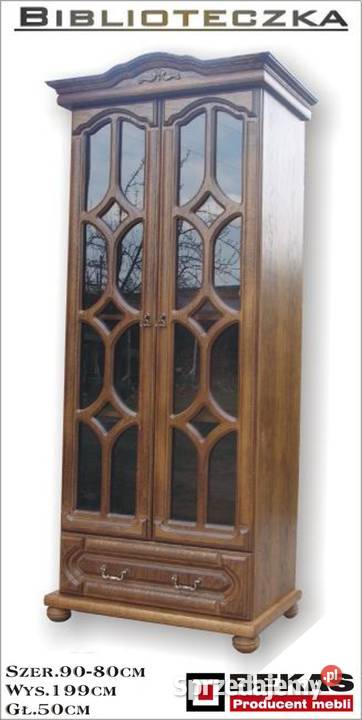 Zestaw Biblioteczka Caro Śliczny Narożnik Dab 199cm Gliwice