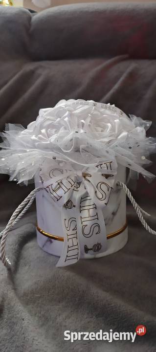 Flower box Prezent na Pierwszą Komunię Świętą Warszawa