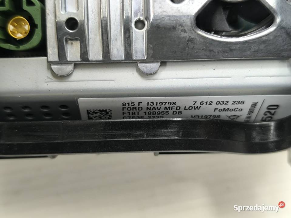 EKRAN WYŚWIETLACZ NAWIGACJI FORD FIESTA MK7 LIFT Liczniki i zegary