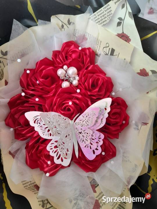 Bukiet róż Rękodzieło Tyczyn sprzedam