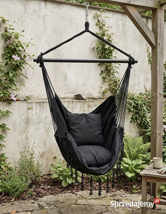 Hamak Fotel Wiszący Brazylijski poduszki Warszawa