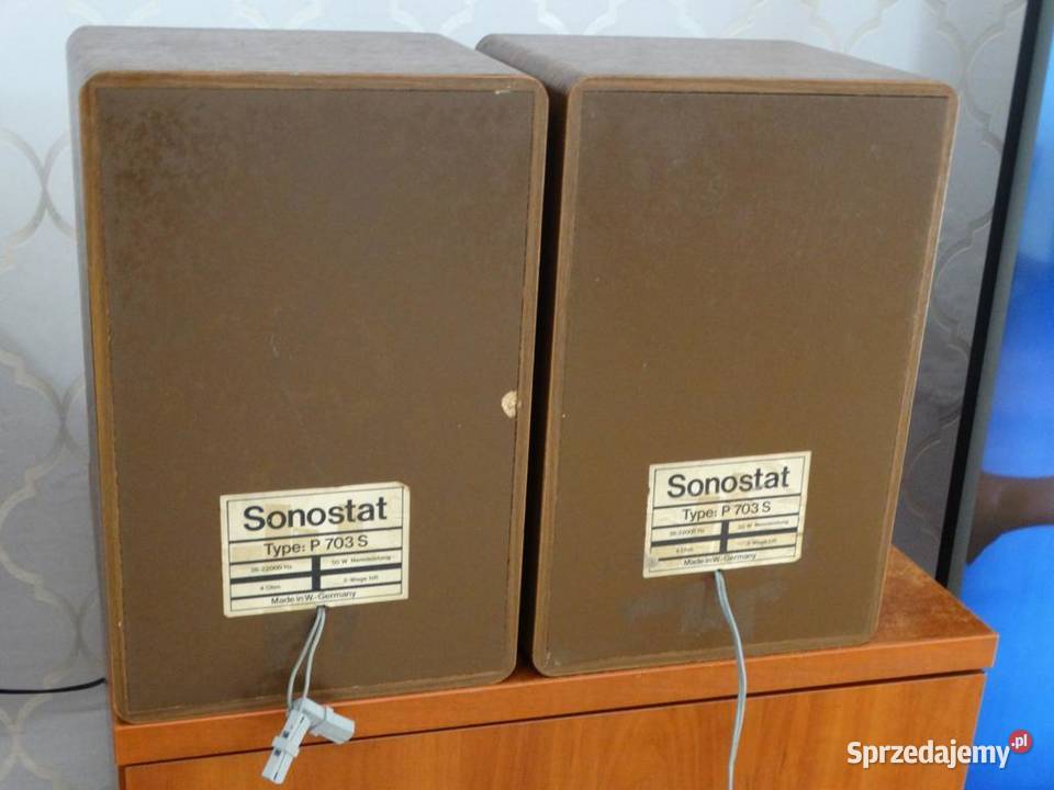 Kolumny Sonostat P703 S Isohhon Vintage WYSYŁKA