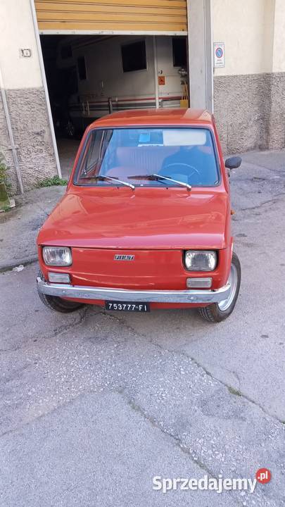 Fiat 126 pierwsza seria Warszawa