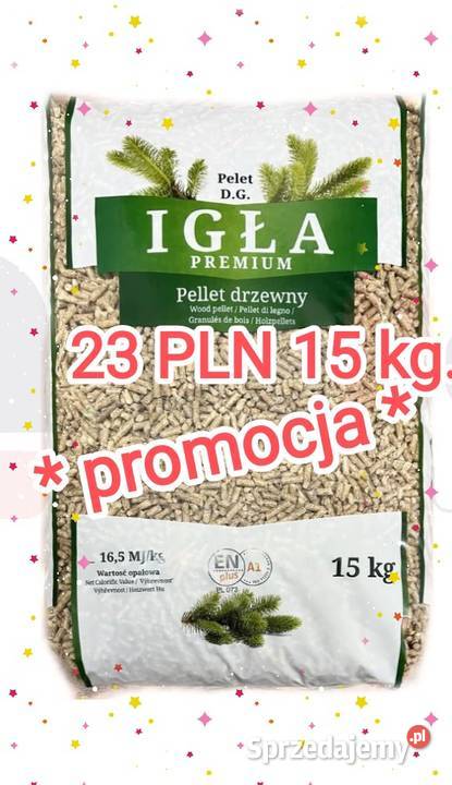 Pellet ENplus A1 Lava Olimp igła Dankros Śrem sprzedam