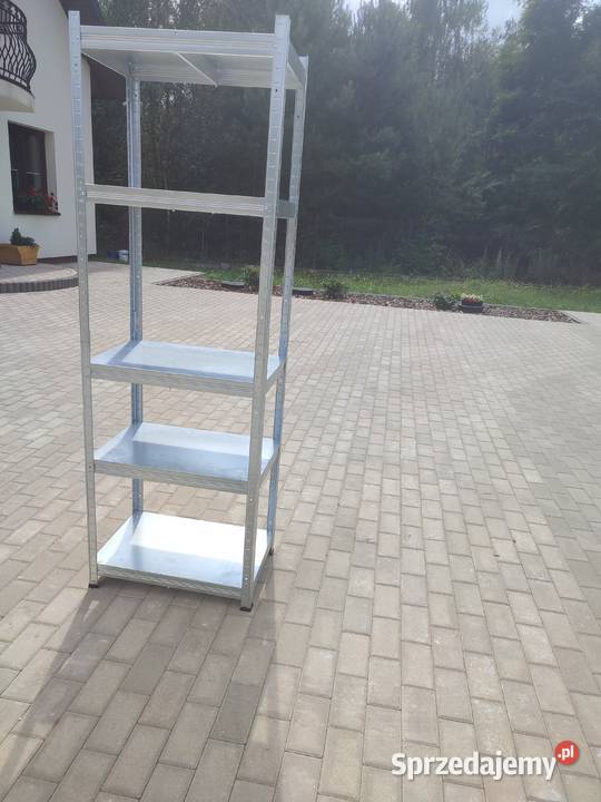 Regał magazynowy metalowy garażowy warsztatowy Lipce Reymontowskie
