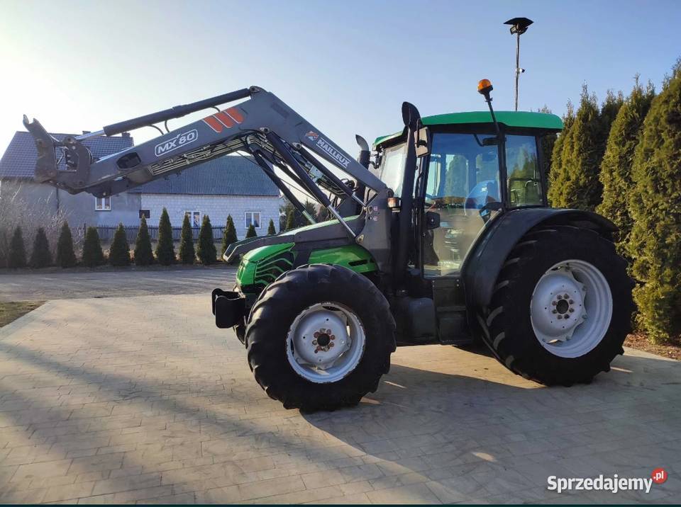 DeutzFahr Agroplus 75 ładowacz MX80