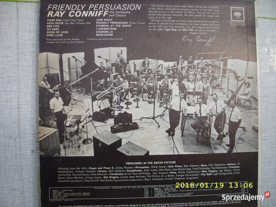 LP Pop RAY CONNIFF3 plyty winylowe Wołów