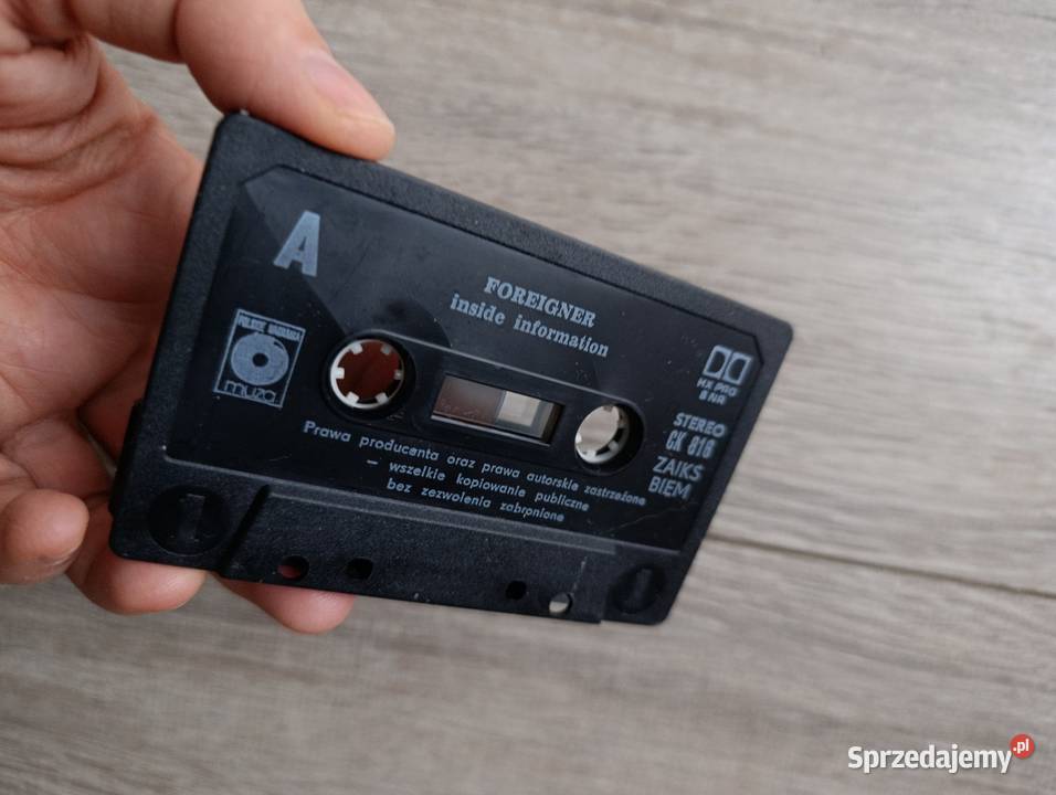 kaseta magnetofonowa Foreigner Inside Poznań