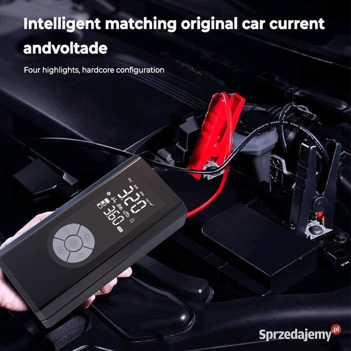 Auto start auta car jump kompresor zamiast kabli mazowieckie Warszawa