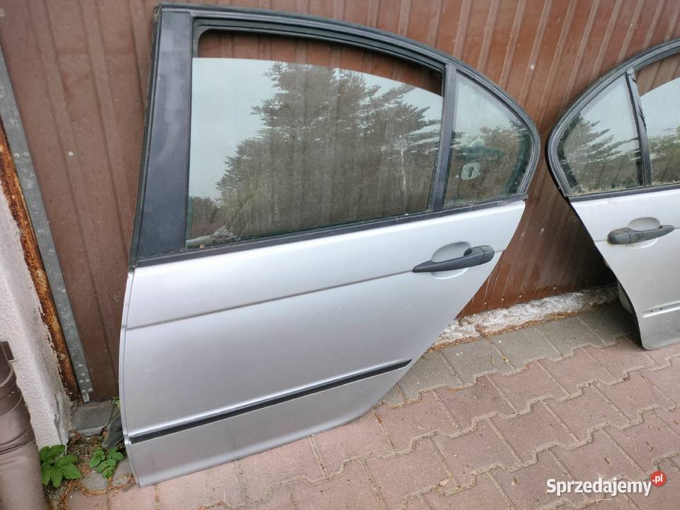 BMW E46 SEDAN KOMBI DRZWI TYLNE TITANSILBER Rąbień AB