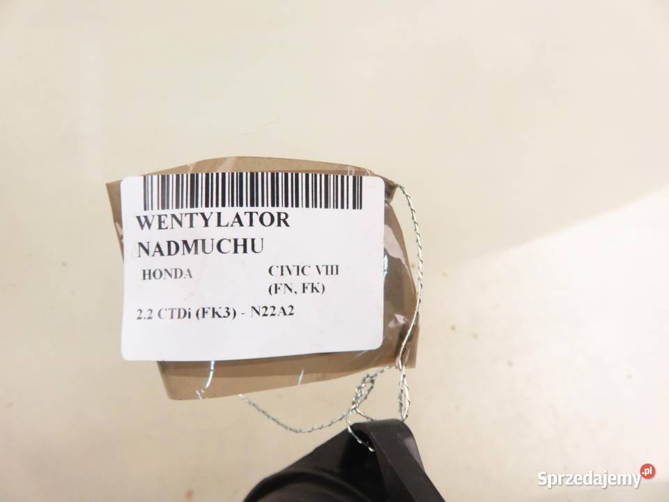 DMUCHAWA HONDA CIVIC VIII FN FK 0132324 sprzedam