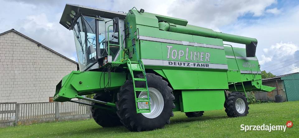 Kombajn DeutzFahr TopLiner 4075 hts Fendt John Deutz-Fahr Charsznica sprzedam