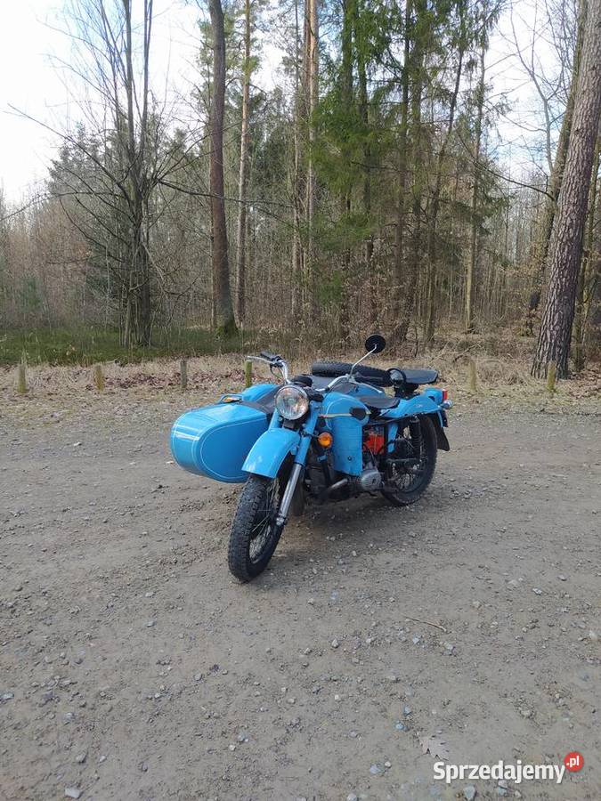 Ural 650 z koszem Ural mazowieckie Cegłów