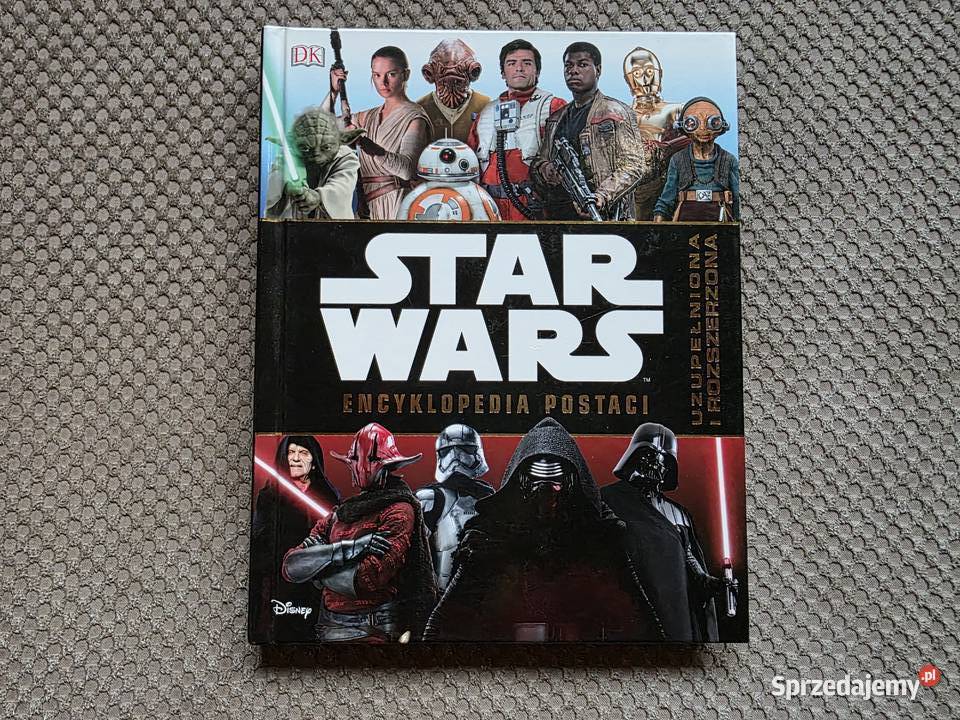 STAR WARS Encyklopedia postaci uzupełniona i Rok wydania 2016 Kraków sprzedam