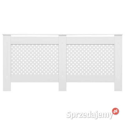 vidaXL Osłona na kaloryfer biała 172x19x815 Warszawa sprzedam