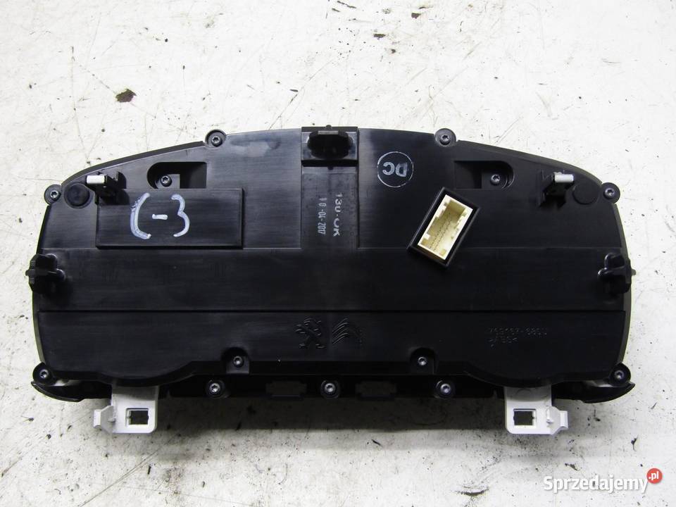 LICZNIK ZEGARY 12 VTI CITROEN C3 III 9813361780 Liczniki i zegary