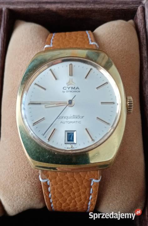 Zegarek Cyma Conquistadors automatic vintage Płock