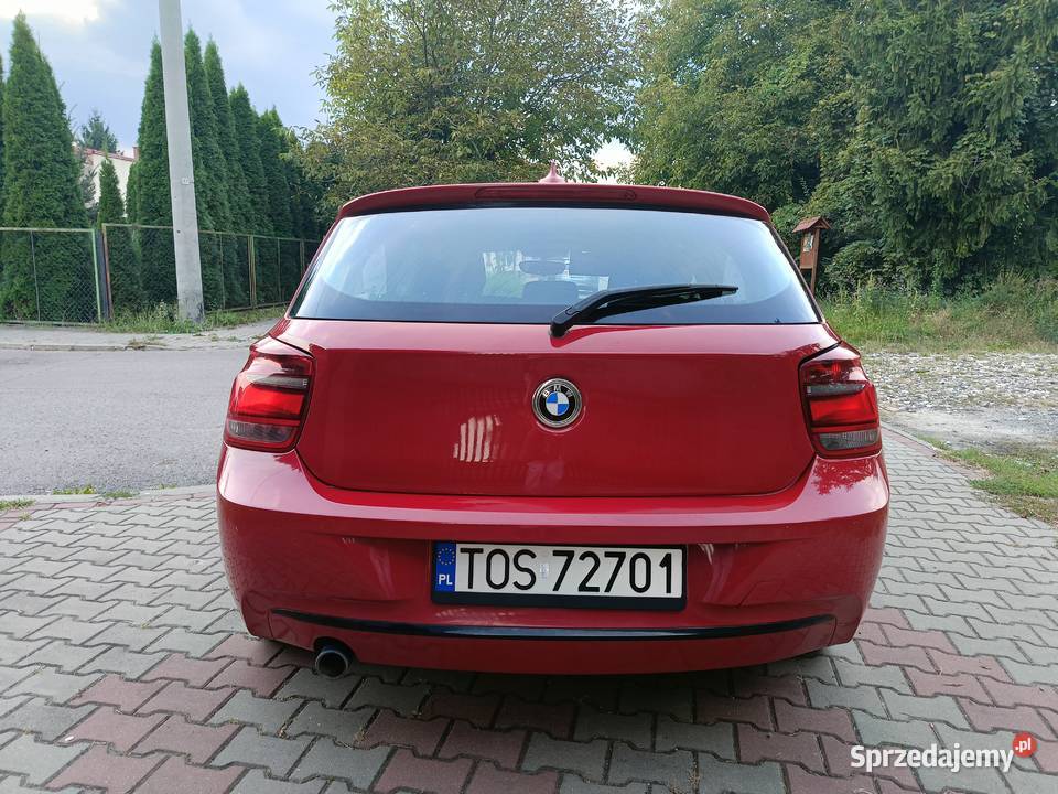 BMW seria 1 20 diesel 115 manual 3 drzwi tył Seria 1