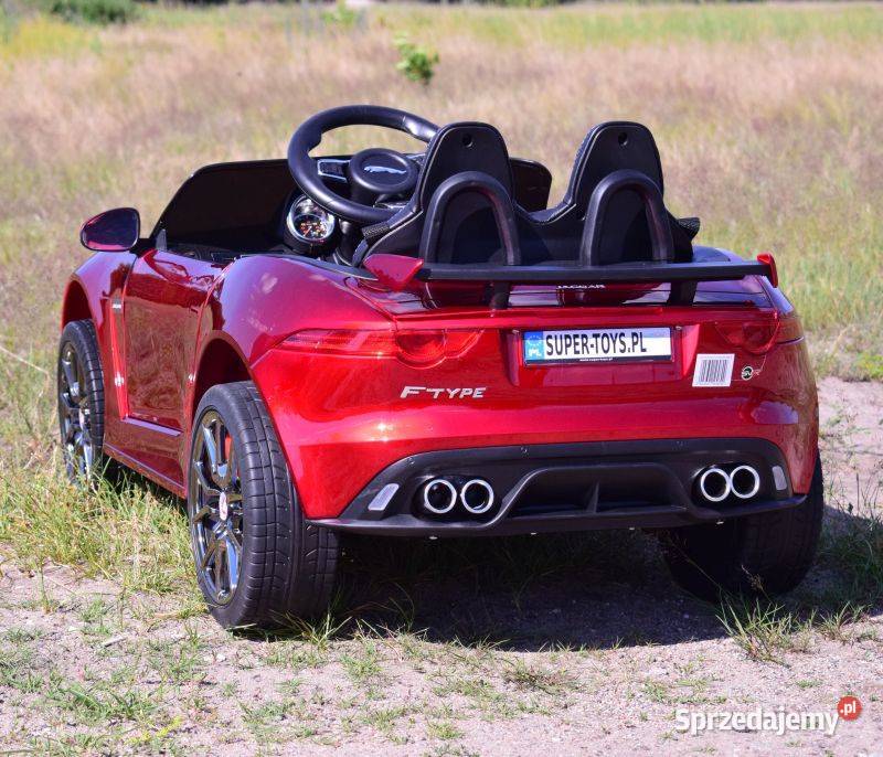 AUTO NA AKUMULATOR JAGUAR F TYPE MIĘKKIE KOŁA