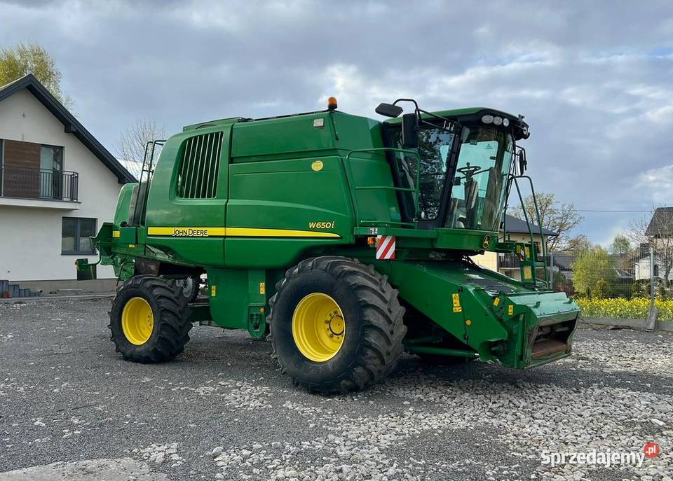 John Deere W650i W 650 i 2009 koła 900 61m stół Ćmiłów