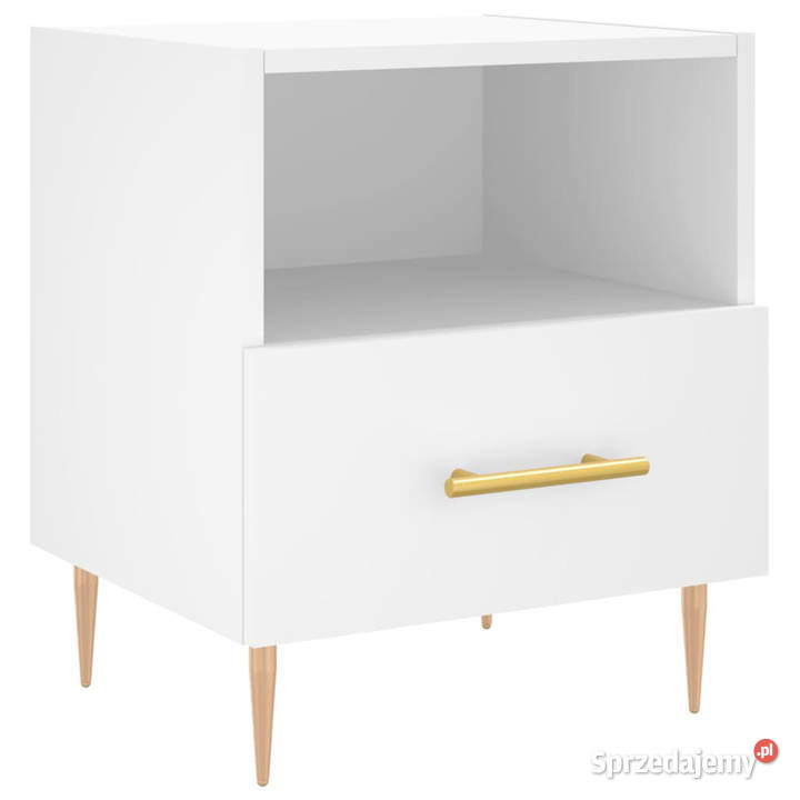 Szafka nocna biała 40x35x475 materiał Warszawa sprzedam