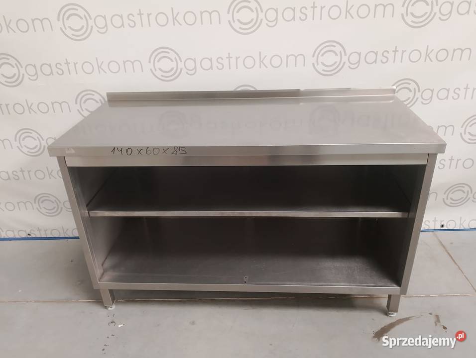 Stół przyścienny zabudowany z 3 stron 140x70x85 Gastronomia Wrocław