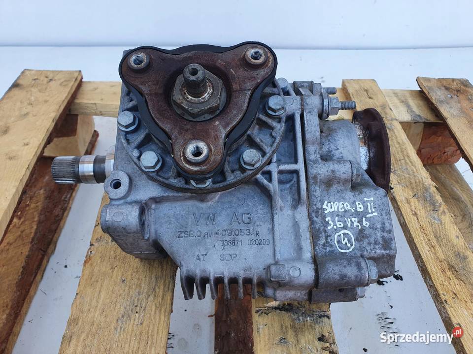 Skoda Superb II 36 V6 REDUKTOR SKRZYNI BIEGÓW Rudka