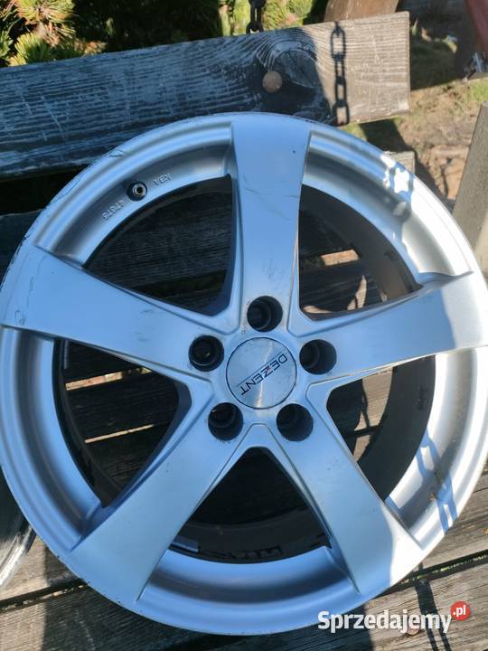 Alufelgi Dezent 5x100 R16 aluminiowe lubelskie Szczebrzeszyn