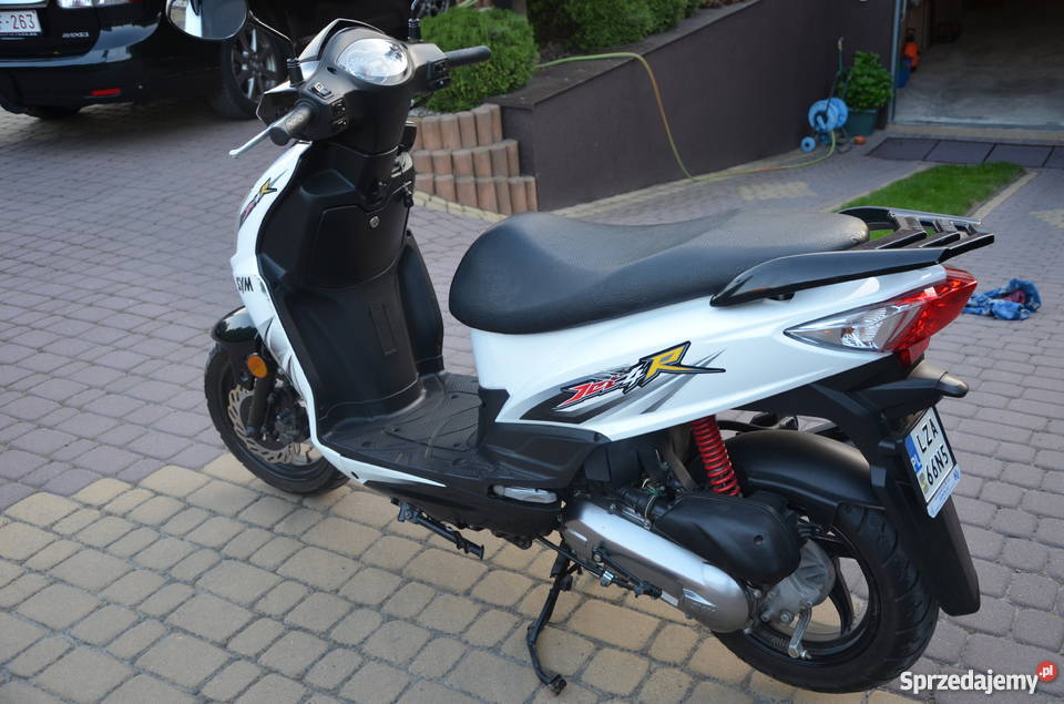 Skuter SYM JET4R biały nieuszkodzony lubelskie Zamość