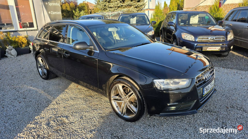 Audi A4 LIFT 30 TDI Duża Navi Ledy Skóra SLINE