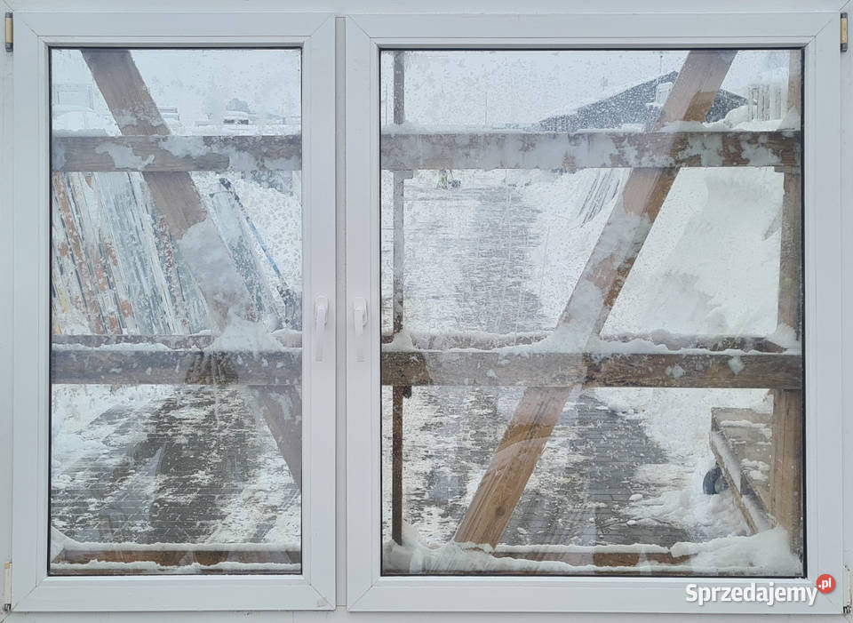 OKNA KacprzaK 198X143 OKNO Używane Plastikowe Okna i parapety mazowieckie Siedlce sprzedam