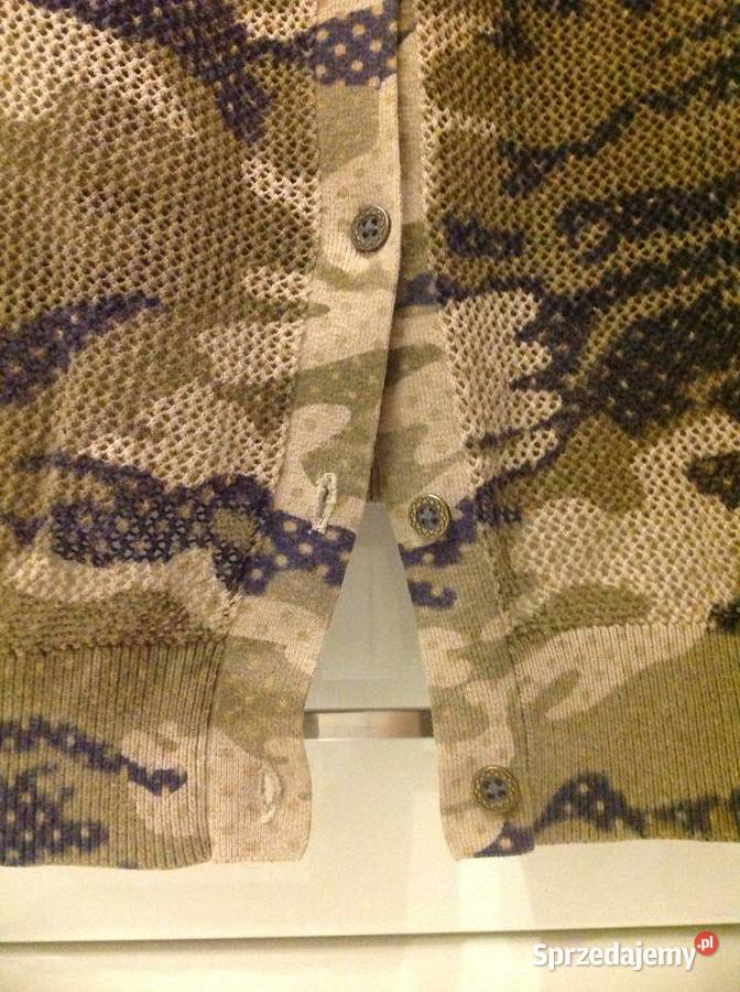 Cienki Sweter Rozpinany Moro Damski Tommy Nowa Sól