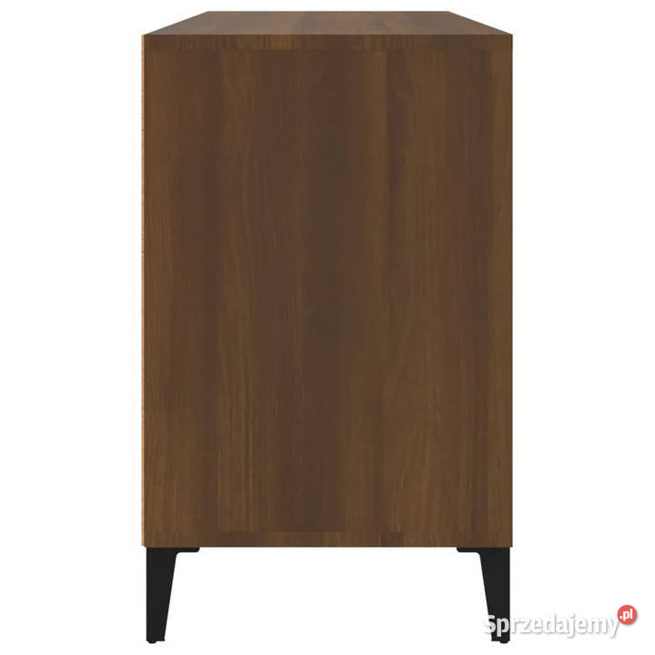 Szafka na buty brązowy dąb 102x36x60 WM819755 mazowieckie Warszawa