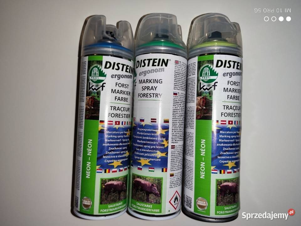 Distein farba spray do znaczenia w leśnictwie i Warszawa
