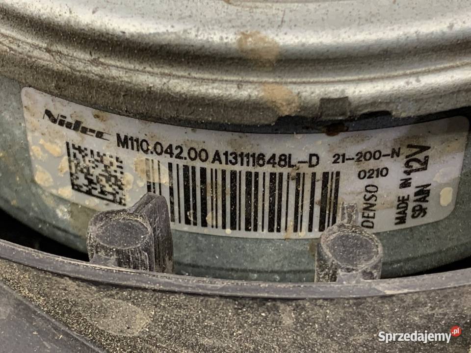 WENTYLATOR CHŁODNICY FIAT TIPO 14 95 A13111648L osobowe