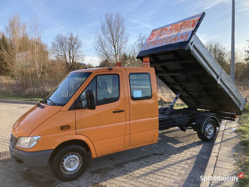 Mercedes Sprinter 313cdi 7os wywrotka sprowadzony Kraśnik