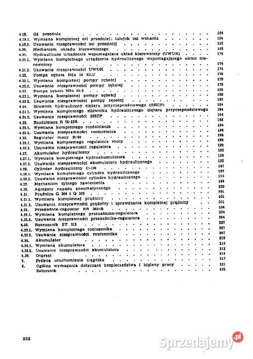 Mtz 8082 instrukcja naprawy Pozostałe podkarpackie Stalowa Wola