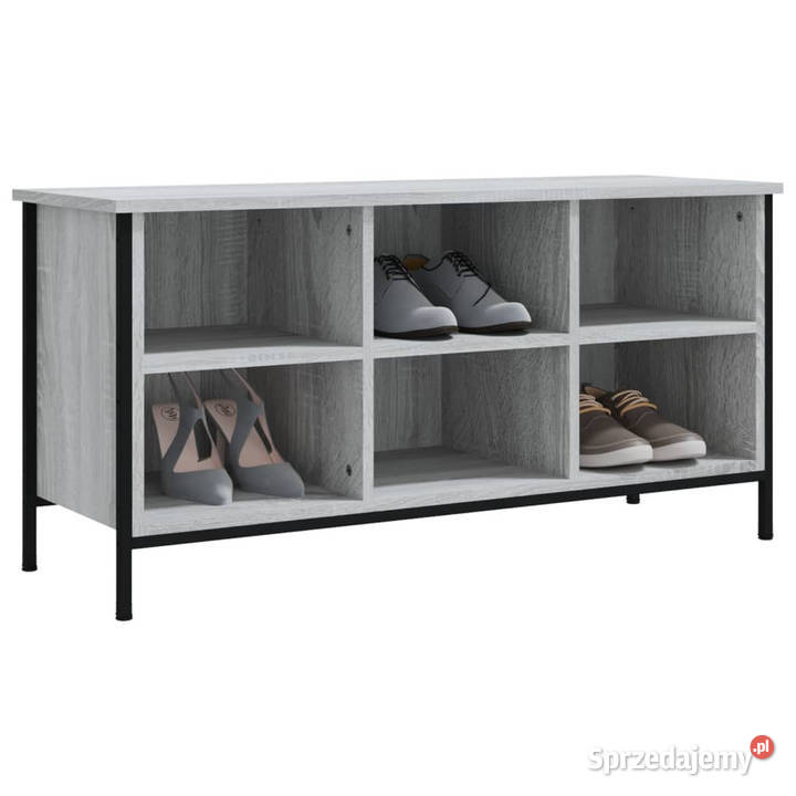 Szafka na buty szary dąb sonoma 100x35x50 Warszawa