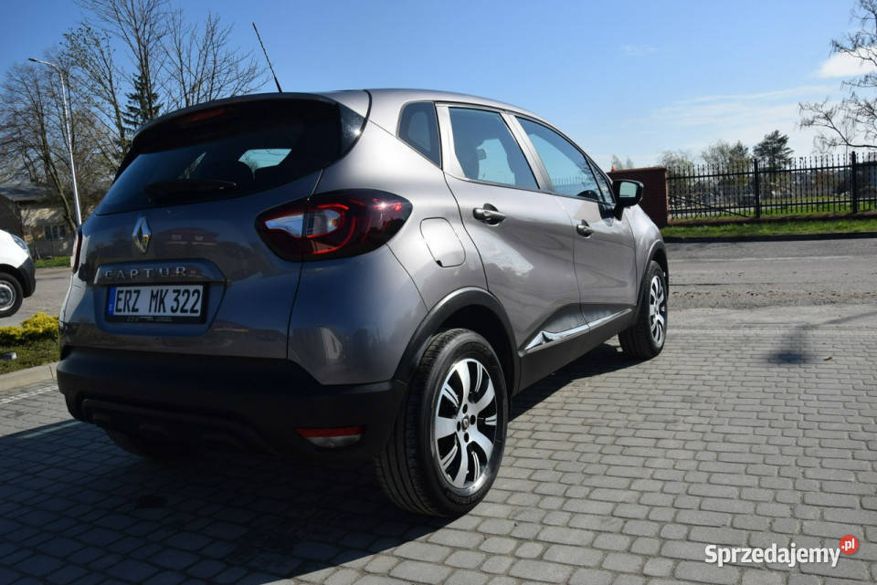 Renault Captur 09B Klima Navi Lift 2018r nieuszkodzony Majdan Sieniawski