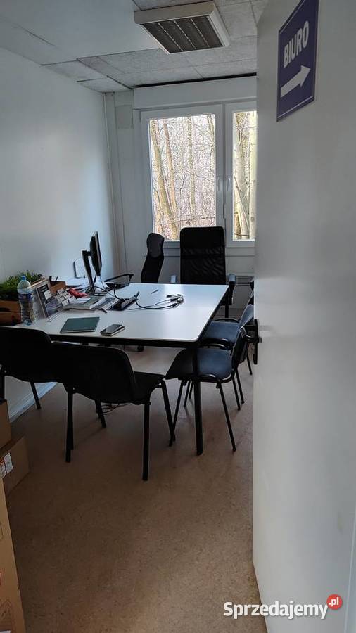 Kontener biurowy 6x18 szary kuchnia toaleta Kraków sprzedam