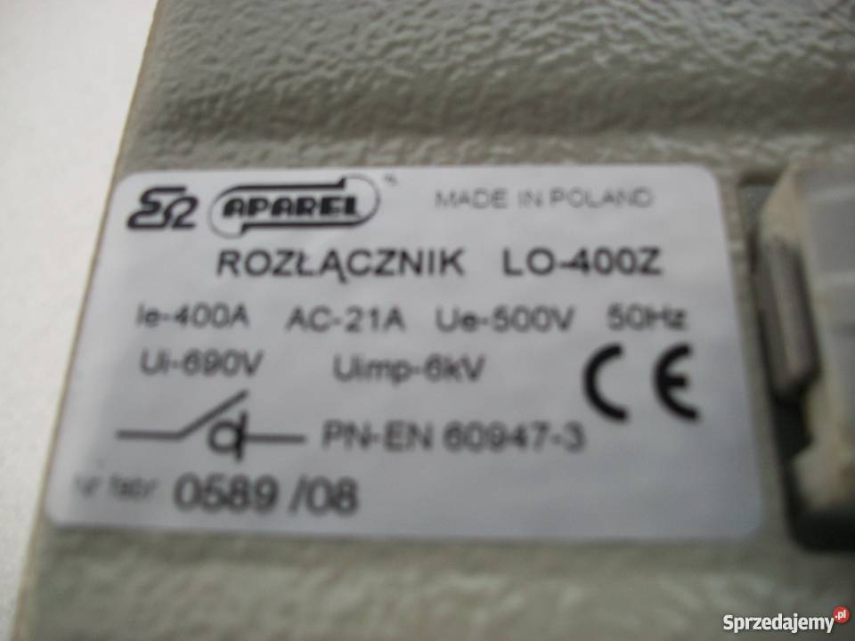 Wyłącznik LO400Z Olkusz