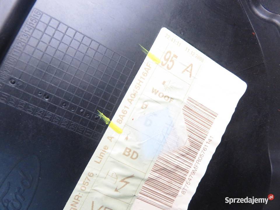 PODNOŚNIK SZYBY PRAWY PRZEDNI FORD FIESTA MK6 VI