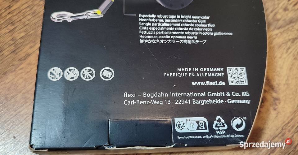 Automatyczna smycz psa Flexi Giant Neon Tape w Jasień