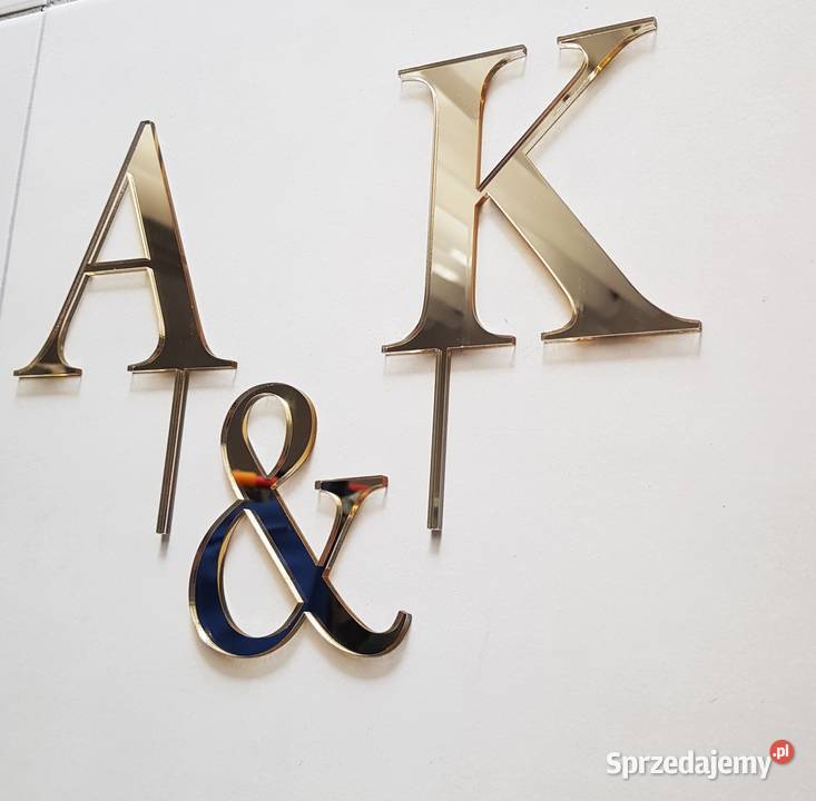 Ślubny topper złoty Częstochowa