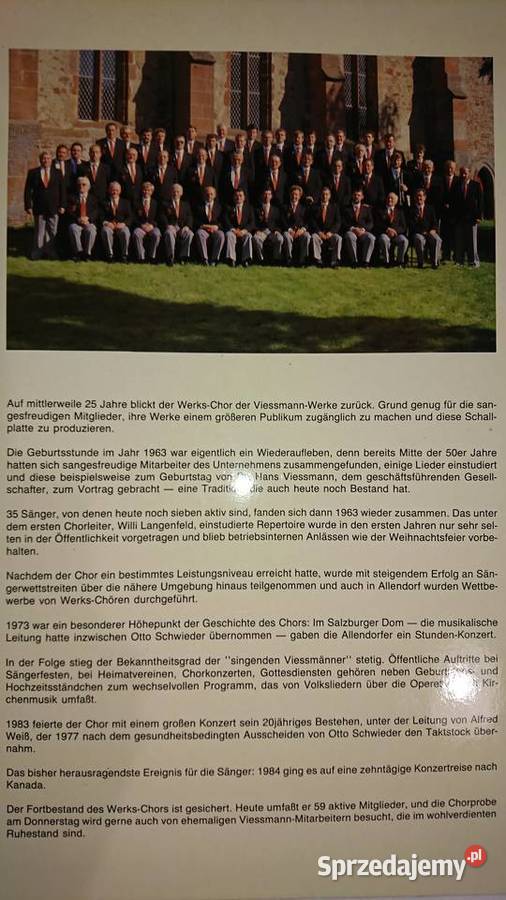 Płyta winylowa Ich kenne ein Land Viessmann sprzedam