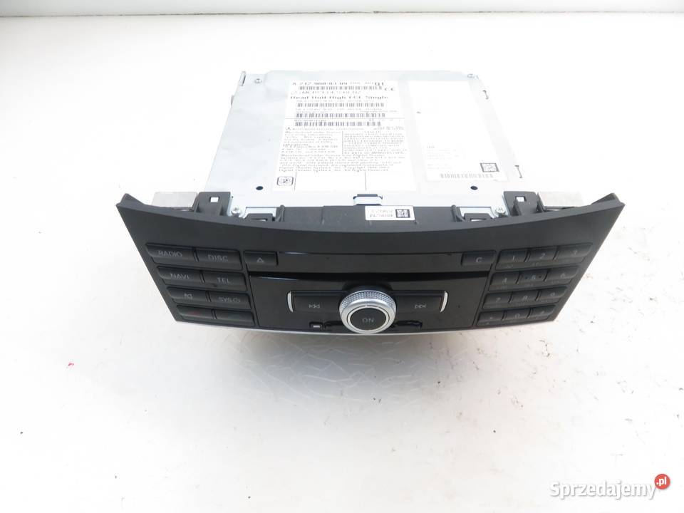RADIO MERCEDES E coupe C207 2129008309 Elektronika
